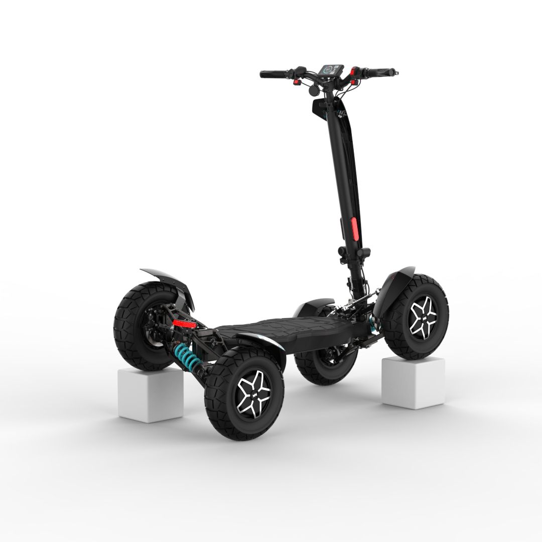 QuadBoard électrique Mia FOUR de Micro4TRO, la solution de mobilité qui facilite la gestion de vos territoires de chasse